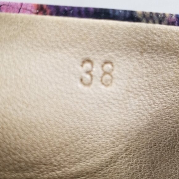 Ron White Nellaya Slip-On Sneaker Multicolor Printed Leather Womens Size 7.5 /38 - Picture 12 of 12